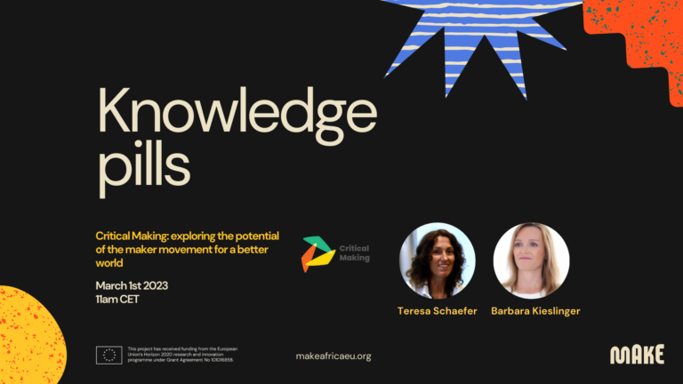 Knowledge Pills: Critical Making