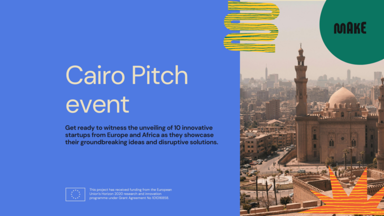 Join mAkE at the Cairo pitch event!